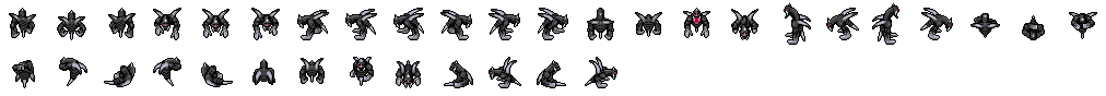 Dark Walker · sprite sheet