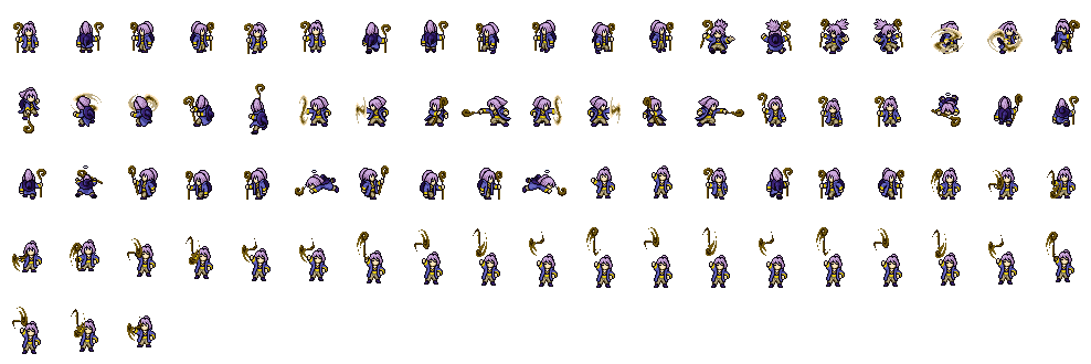 Leonard · sprite sheet