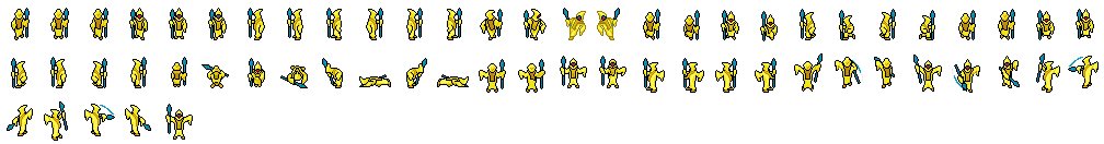 Light Mage · sprite sheet
