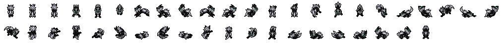 Shadow Hound · sprite sheet